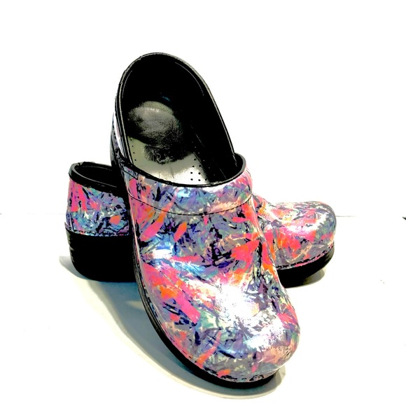 Multi color Dansko Florals - Picture 1 of 12